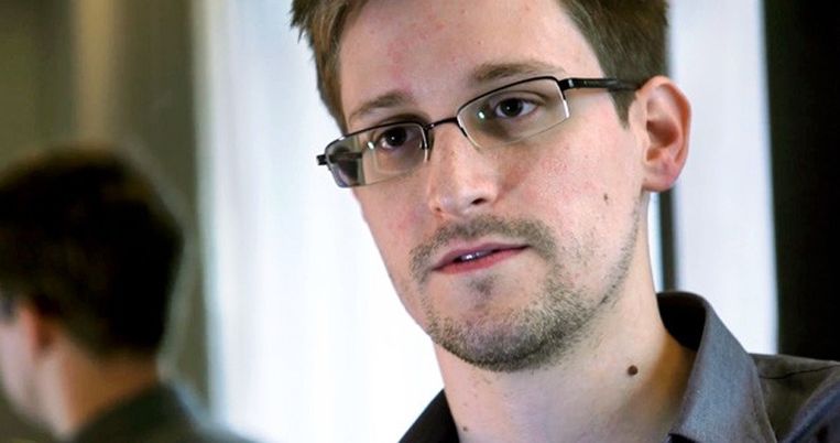 Edward Snowden hing vorige maand de spionagepraktijken van de NSA aan de grote klok. Beeld kos