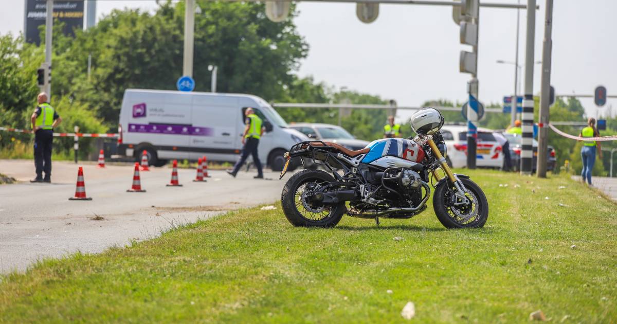 Verkeerschoas in Arnhem-Zuid na ongeval op de Burgemeester Matsersingel.