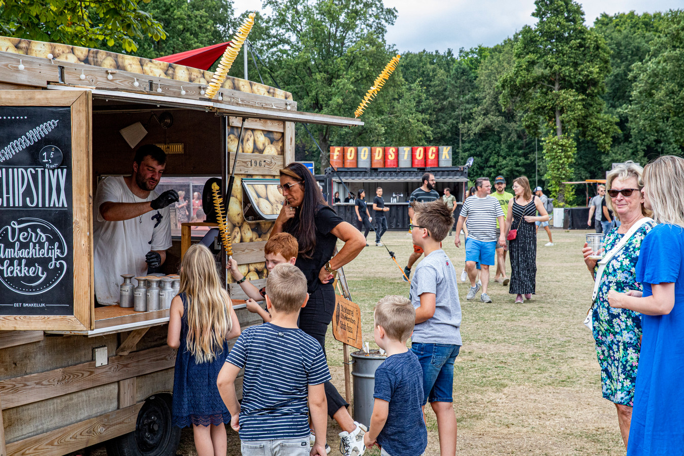 Ook op Foodstock zijn de prijzen hoog, maar de rijen zijn er niet minder  lang om | Foto 