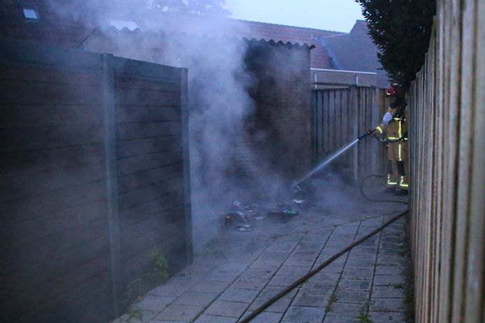 Dinsdagnacht stond er in de wijk Rijpelberg een papiercontainer in brand.