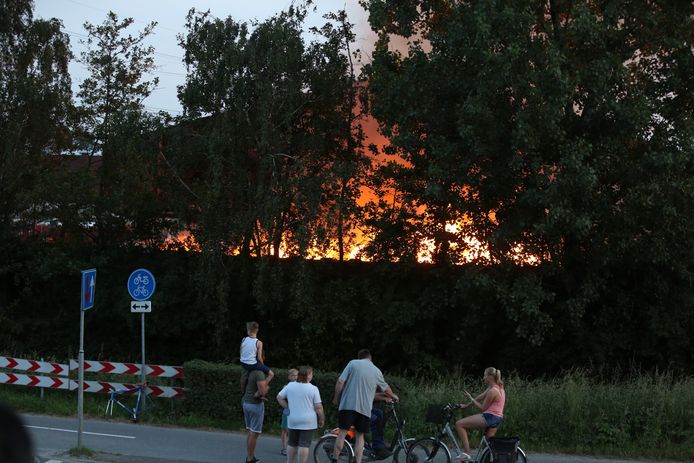 Zaterdag was het weer raak bij Renewi.