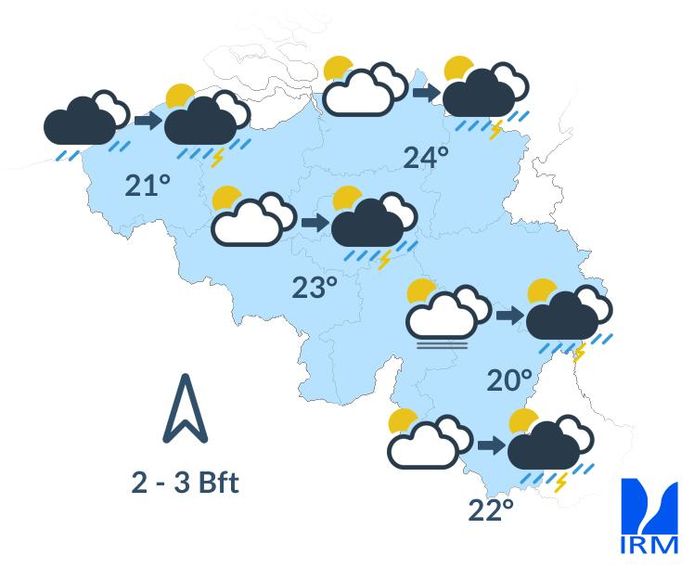 Météo de ce dimanche 25 juillet 2021