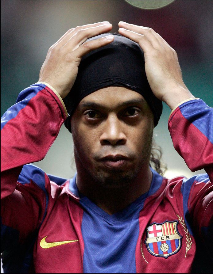 Ronaldinho ontbolsterde helemaal onder de vleugels van Rijkaard.