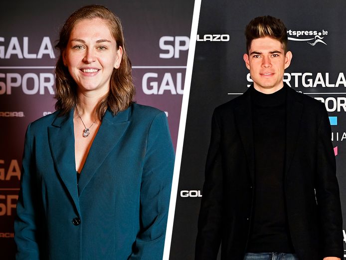 Wout Van Aert En Emma Meesseman Kronen Zich Tot Sportman En Sportvrouw Van Het Jaar Sport Hln Be