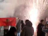 Supporters Marokko vieren feest in Gelderse steden