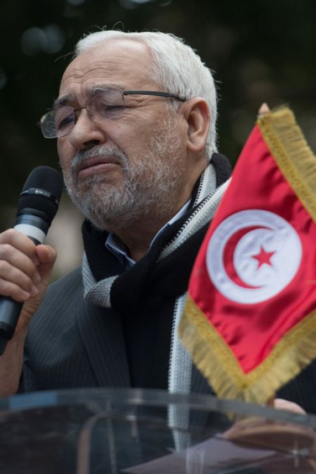 Le chef d'Ennahda reçu par le président tunisien