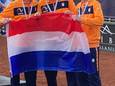 Marc Felius (midden) met zijn teamgenoten Bart de Gier (links) en Romano Frantzen.