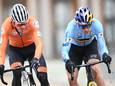 Mathieu van der Poel en Wout van Aert.