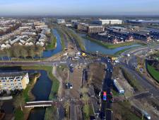 Aan het werk voor nieuwe rotonde Spijksesteeg