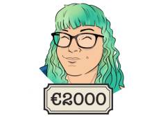 Illustrator Iris (41): ‘De ene maand komt er 10.000 dollar binnen, de andere maand niks’