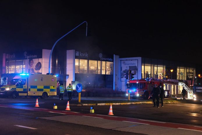 Brand bij Dreambaby, veel rook in Sint-Stevens-Woluwe - Zaventem