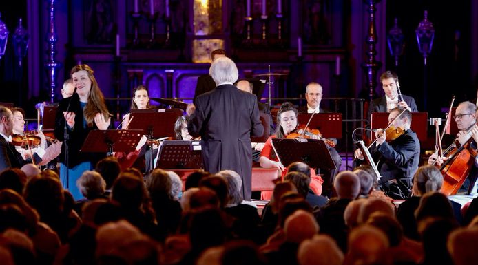 Archiefbeeld: nieuwjaarsconcert van Astrid Stockman en het European Philharmonic Orchestra.