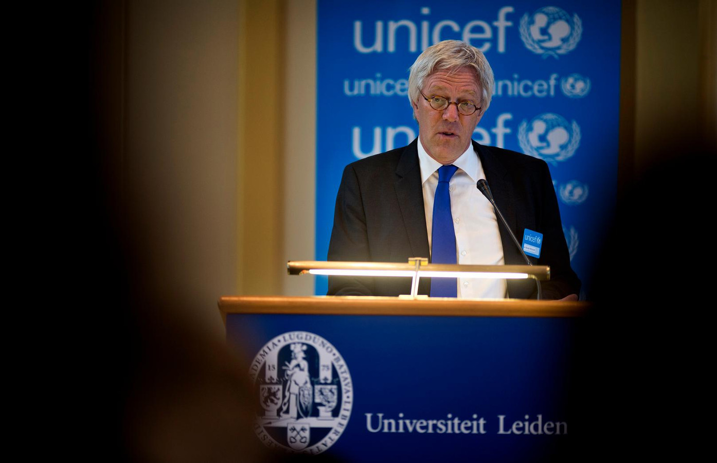 Jan Bouke Wijbrandi, directeur van Unicef.