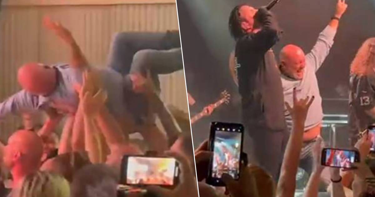 Chef Piet Huysentruyt steals the show at Cactus Club party in Bruges with epic crowdsurfing act