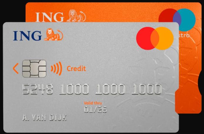 De nieuwe creditcard van ING heeft een andere inkeping dan de reguliere betaalpas