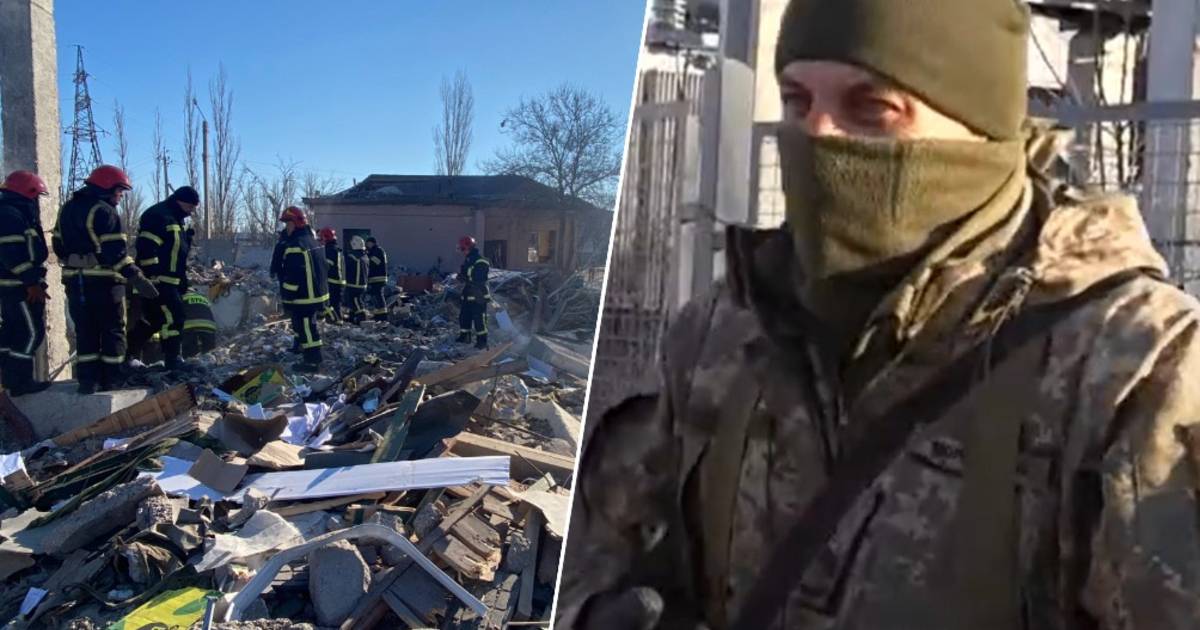 Oekraïense soldaat die raketaanval op kazerne in Mykolaiv overleefde “Emotioneel erg zware klap