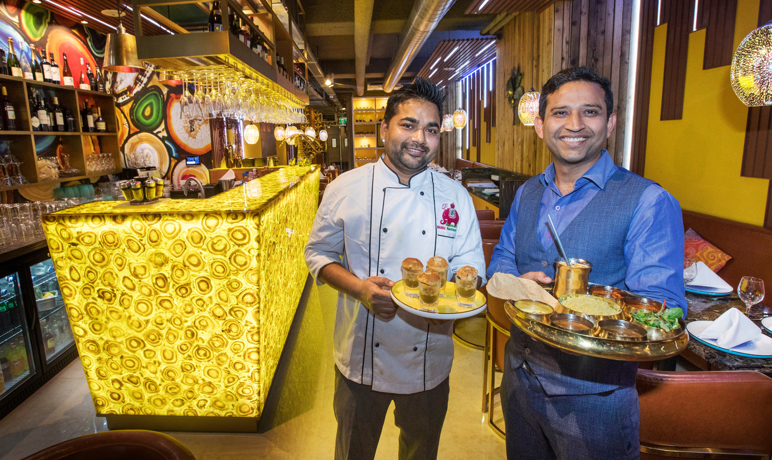 Authentieke Indiase gerechten voor een ‘schoon’ lichaam in restaurant