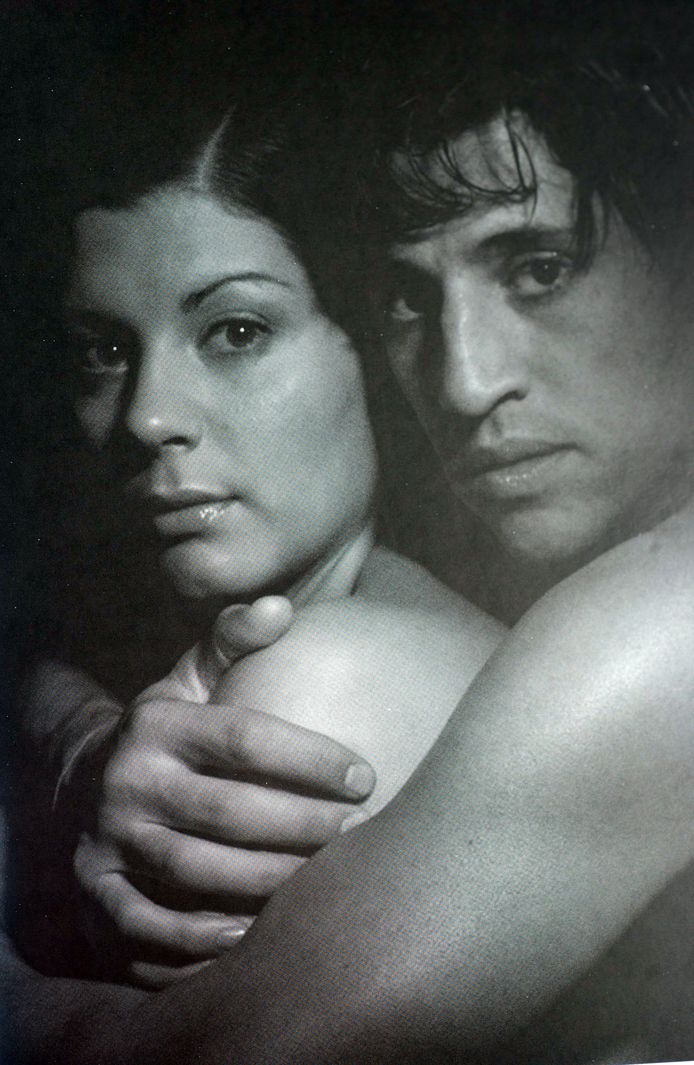 Hernan Crespo met zijn vrouw, het Italiaanse model Alessia Rossi Andra.