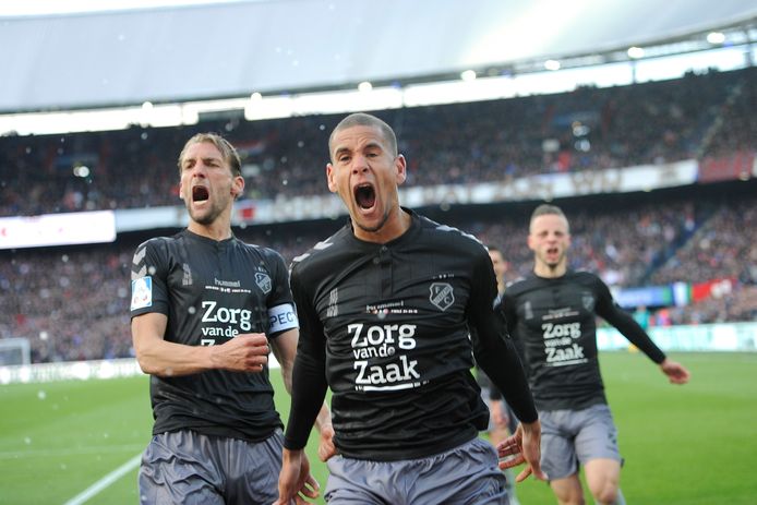 Ramon Leeuwin scoorde in 2016 namens FC Utrecht in de KNVB bekerfinale de 1-1 tegen Feyenoord.