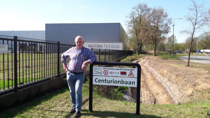 Parkmanager Henk van Asch bij het bedrijventerrein Richelleweg in Soesterberg.