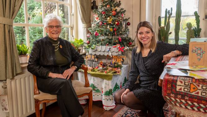 Yara is op tijd terug uit Zuid-Afrika om haar oma (90) na twee jaar weer te zien met de kerst
