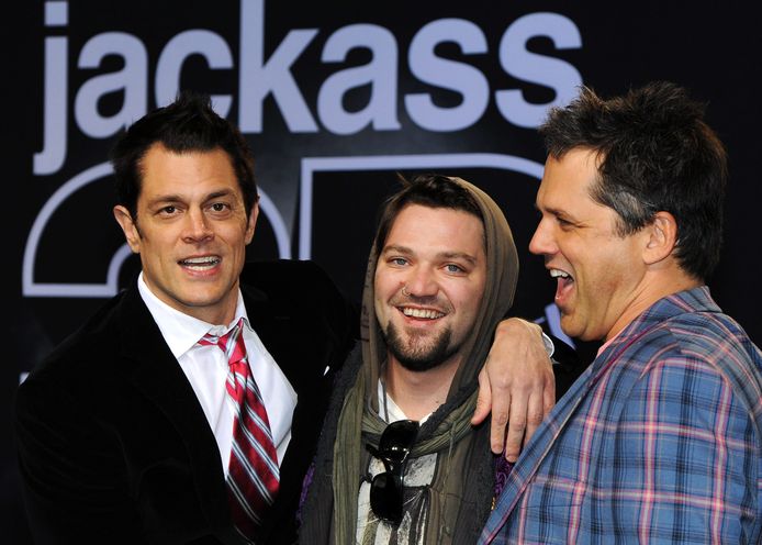 Johnny Knoxville, Bam Margera en regisseur Jeff Tremaine