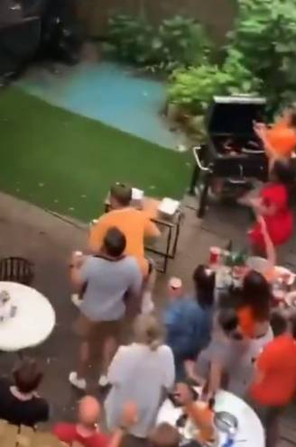De grapjassen van het EK: Oranje-fans nemen op hilarische wijze hun buren te grazen