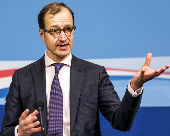 Minister Eric Wiebes van Economische Zaken en Klimaat