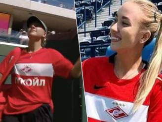 Russische tennisster Potapova onder vuur nadat ze court Indian Wells opstapt in shirt Spartak Moskou: “Dit kan niet”