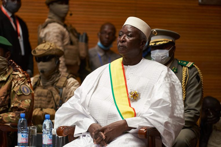 Overgangspresident van Mali Bah Ndaw. Beeld AFP