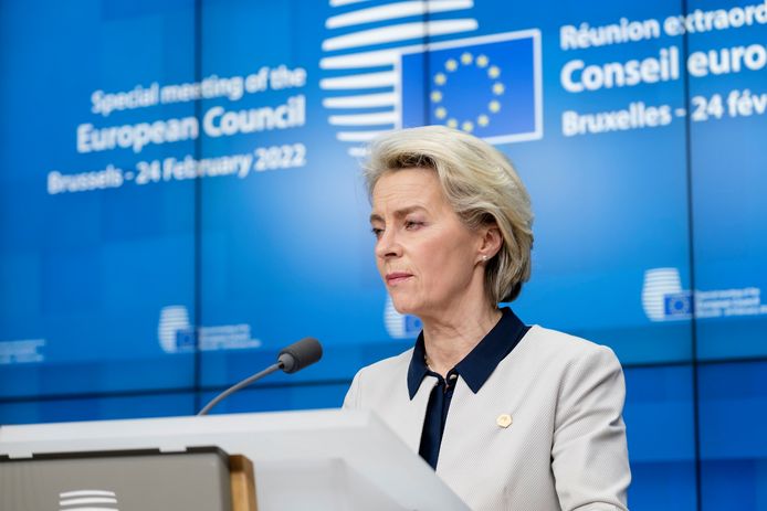 Voorzitter van de Europese Commissie Ursula von der Leyen.