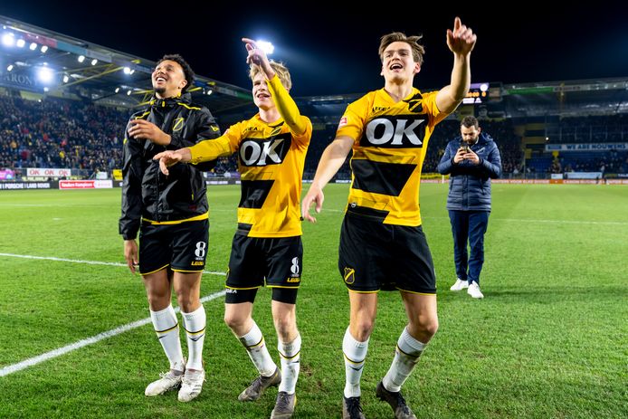Gylermo Siereveld, Wout Neelen en Luc Marijnissen hebben de harten van de NAC-supporters veroverd.