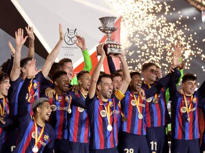 De Supercopa is voor Barcelona: Catalanen rekenen makkelijk af met een onmachtig Real Madrid, Gavi grote uitblinker