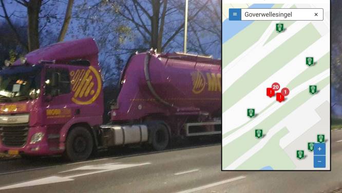 Van 20 naar ruim 100: aantal anonieme meldingen over Edwins paarse vrachtwagen schiet omhoog