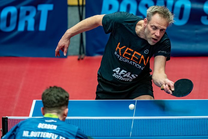 Trinko Keen moest het in de halve finale afleggen tegen Barry Berben.