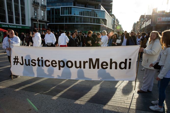 Rassemblement dans le centre de Bruxelles