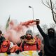 Tienduizenden manifestanten in Brussel: "Ons pensioen is geen tombola"