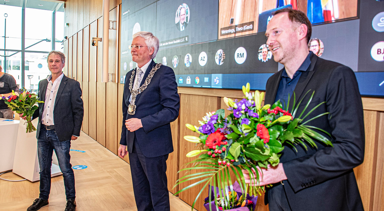Grashoff En Van Der Pol Ge nstalleerd Als Wethouders In Tilburg We 