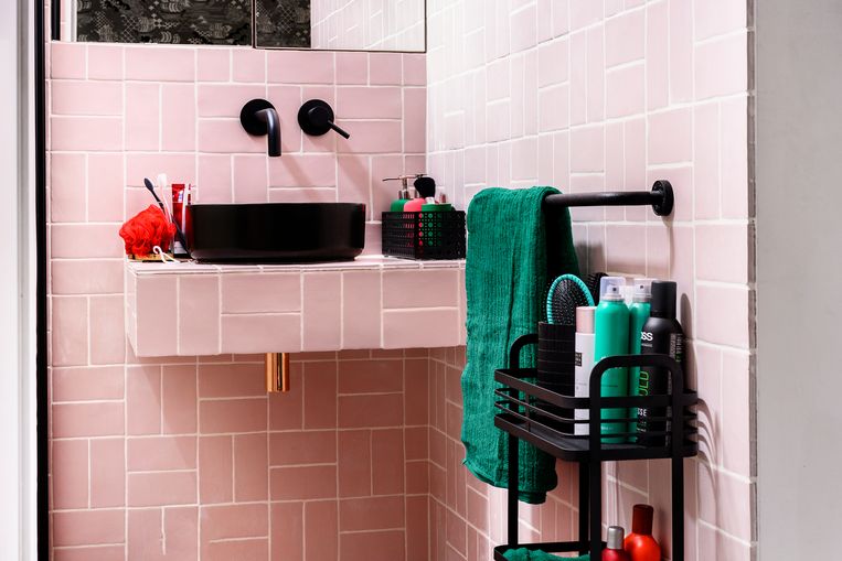 5 ideeën voor maar tijdloze roze badkamer | Libelle