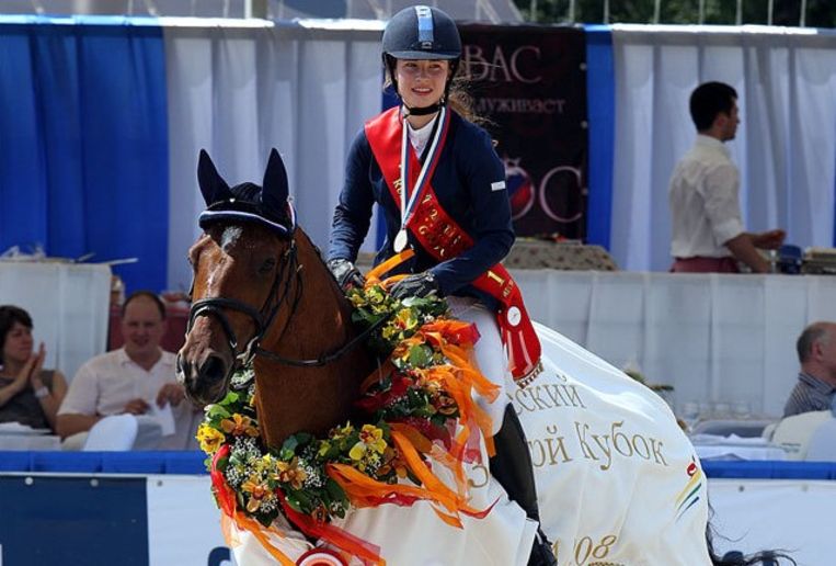 The daughters of Chief Wagner Prigozjin have appeared in Belgian equestrian sports