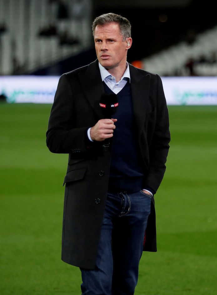 Jamie Carragher is door zijn werkgever Sky Sports geschorst voor de rest van het seizoen.