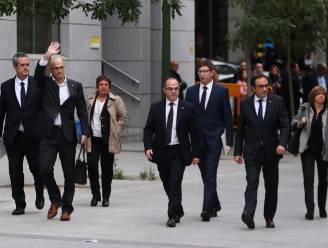 Opgepakte Catalaanse ministers riskeren tot 50 jaar opsluiting
