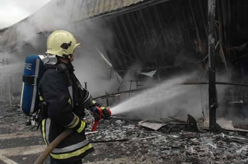 L'incendie d'un magasin sous contrôle à Tournai | Belgique | 7sur7.be