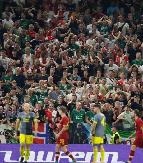 Feyenoord-fans uit West-Brabant ‘trots en teleurgesteld’ in Tirana: ‘Mét beker was het feestje compleet geweest’