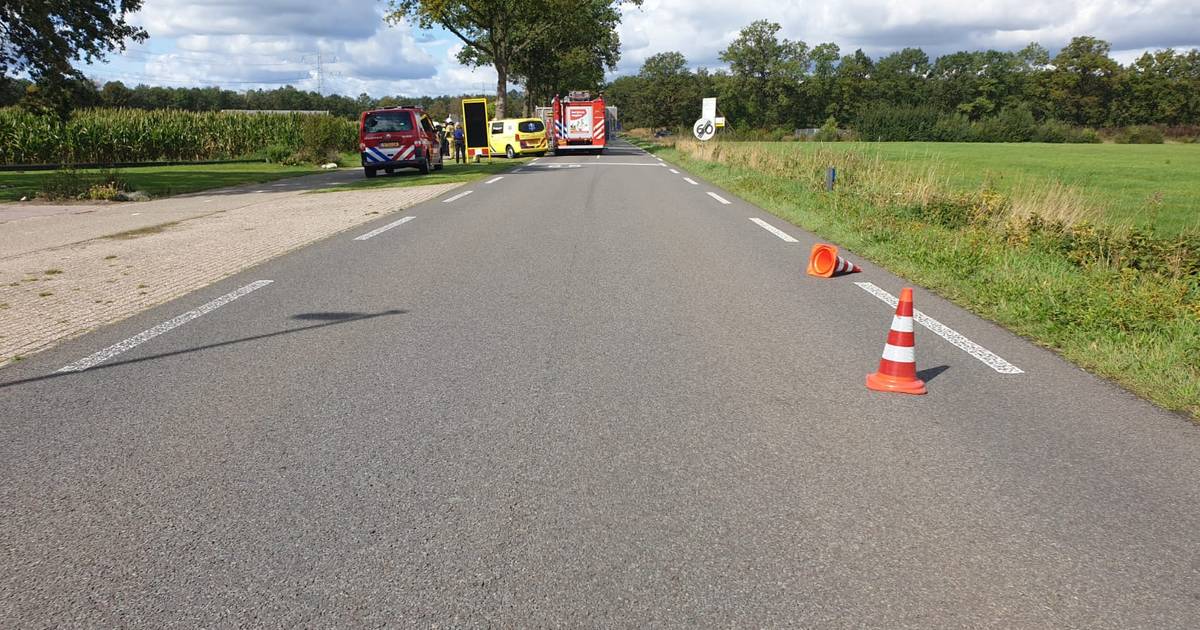 Motorrijder overleden bij ongeval op Bornerbroeksestraat.