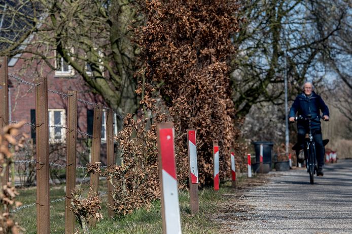 Het straatje in Kapel-Avezaath mag breder worden gemaakt.