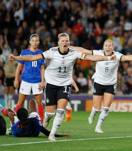 Duitsland treft Sarina Wiegman en Engeland in EK-finale na winst op Leeuwinnen-beul Frankrijk