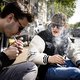 Een jointje roken op de Wallen mag niet meer: ‘We beginnen een lachertje te worden’