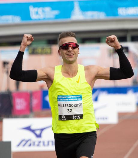 Snelste Nederlander Floris Willeboordse houdt dubbel gevoel over aan marathon Berlijn