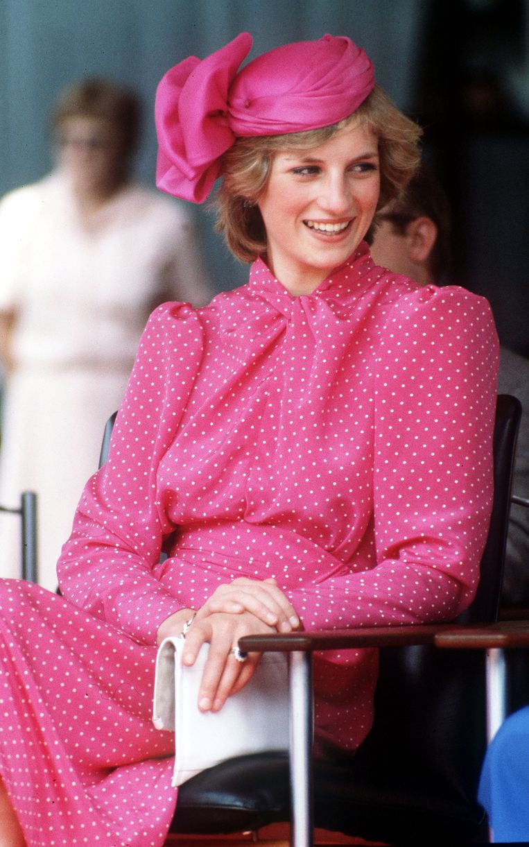 Prinses Diana (1961-1997) tijdens een bezoek aan Perth, Australië, in 1983. Beeld Getty 